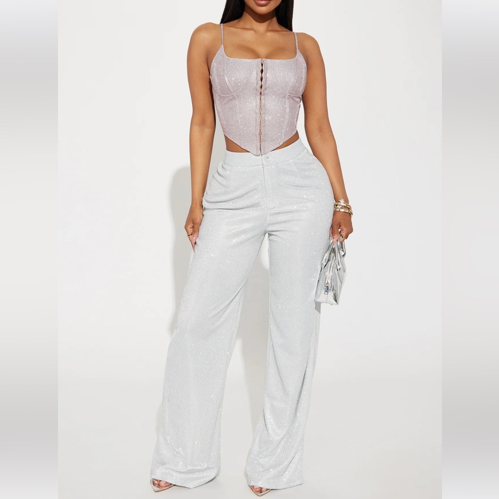 Midnight Illusions Glitter Trouser